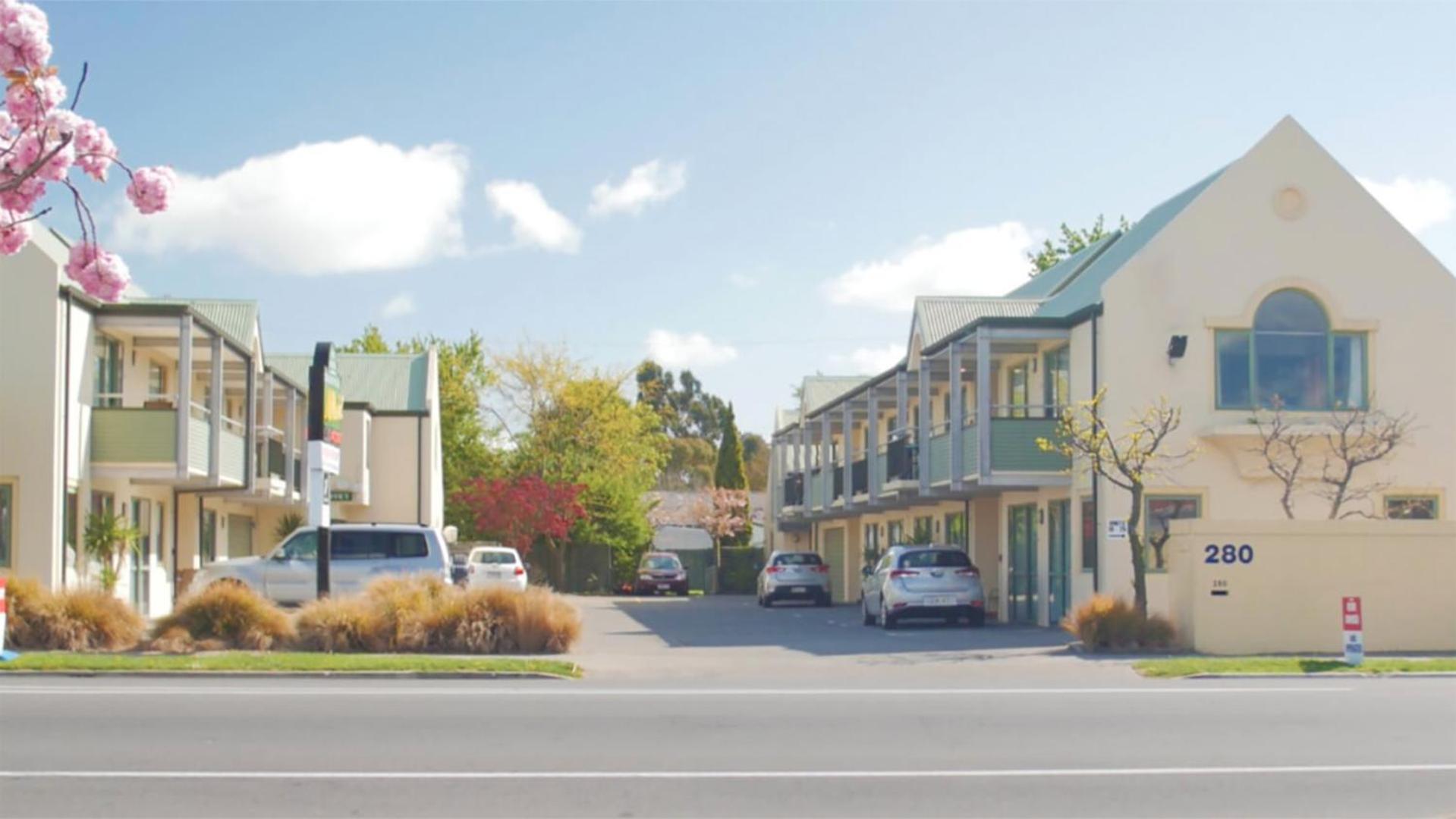 Asure Christchurch Classic Motel & Apartments Esterno foto